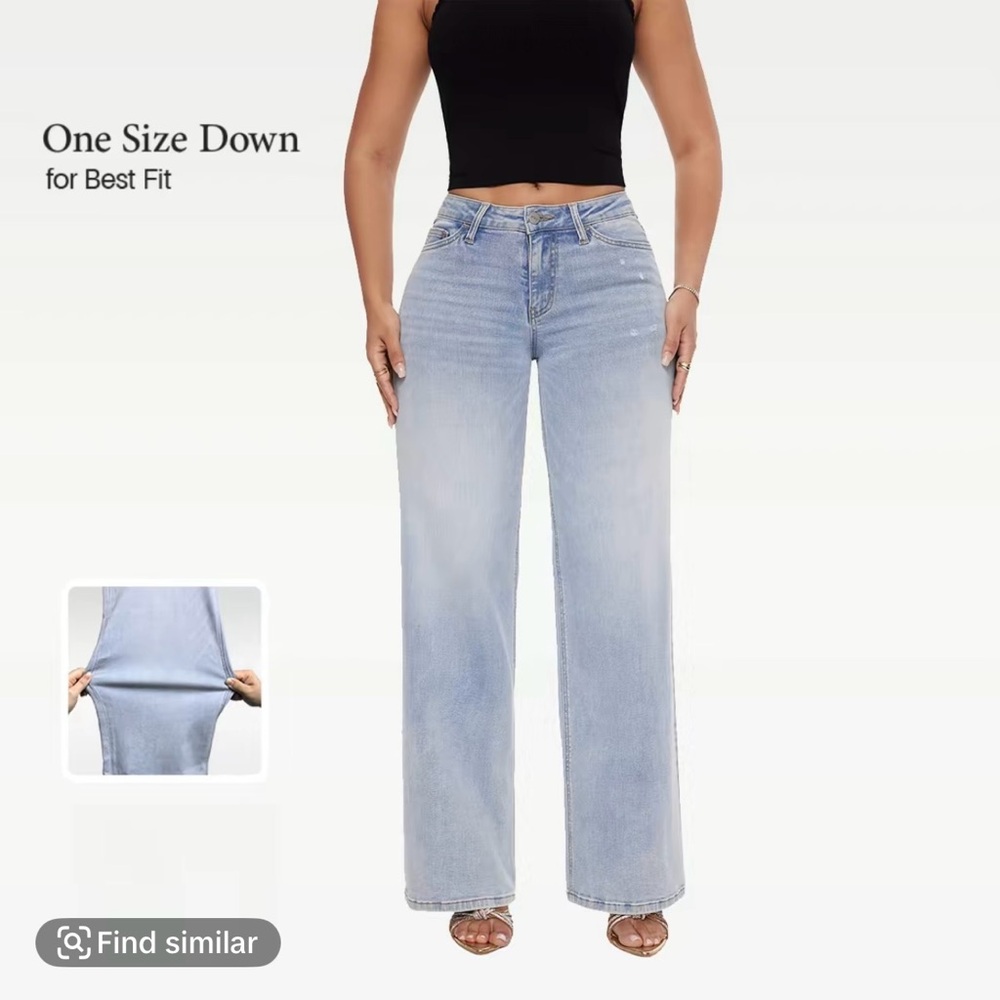 Women's Oneso Wide leg stretch jeans